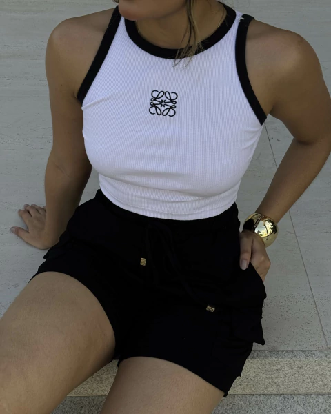 Shorts Moletinho Preto