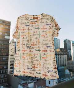 Camiseta Aviões - comprar online