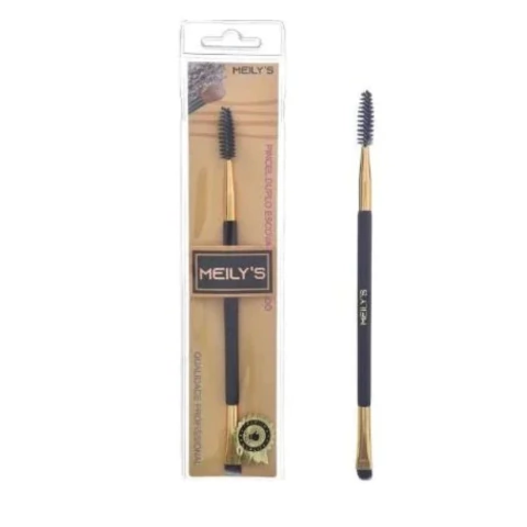 pincel duplo escova e chanfrado meily`s