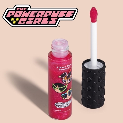 lip oil rosa podemos ser duronas as meninas superpoderosas - comprar online
