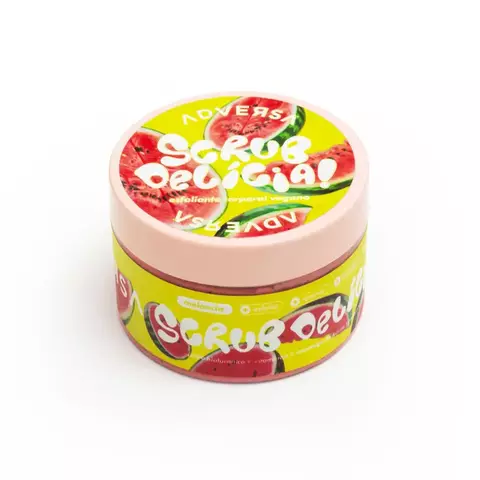 esfoliante corporal vegano scrub delícia melancia