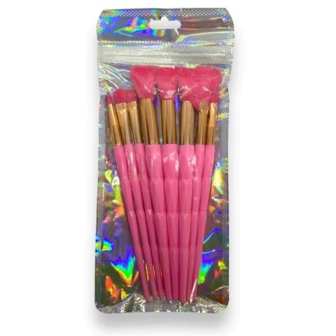 kit de 8 pincéis diamante