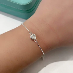 Imagem do Pulseira Folheada à Prata Trevo Margaridas Feminina