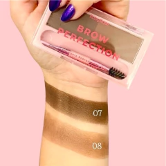 Sombra Sobrancelha Duo Rubyrose Brow Perfection - Mix Acessórios