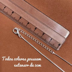 Colar Olho Grego Cravejado Folheado Prata ou Dourado na internet