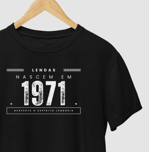 Lendas Nascem em 1971