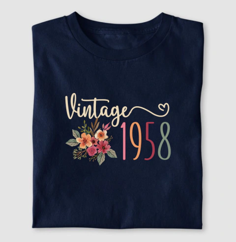 Vintage Floral 1958