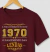 A vida começou no ano 1970