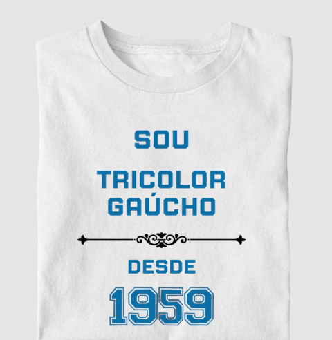 Sou Tricolor Gaúcho desde 1959