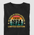 Camiseta "Vintage 1974"