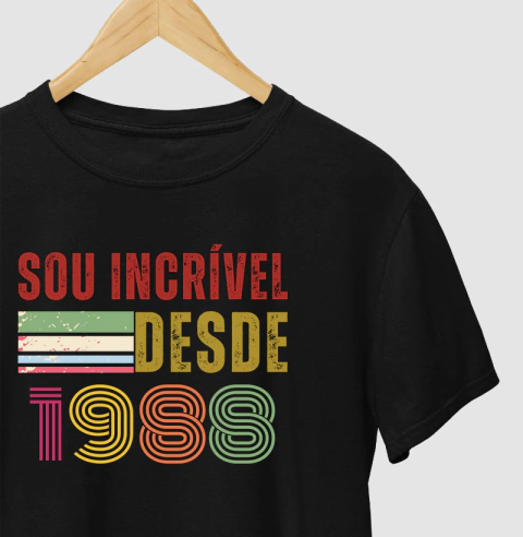 Sou incrível desde 1988