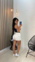 Cropped Poliamida de uma Manga Feminino - comprar online