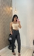 Cropped Alcinha Acetinado Feminino