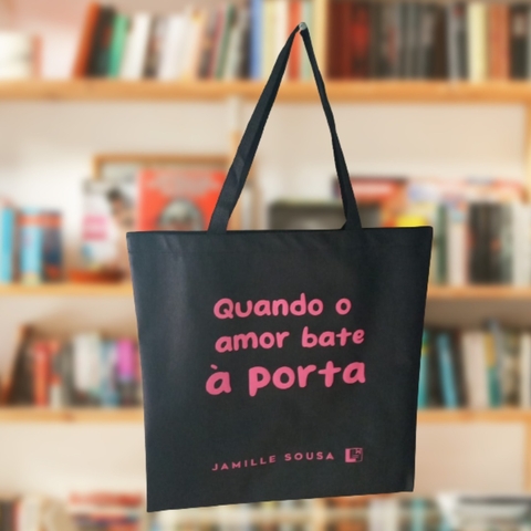 Ecobag "Quando o amor bate à porta"
