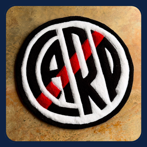Alfombra Club Atlético River Plate Circular - comprar online