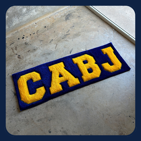 Alfombra Club Atlético Boca Juniors Rectangular - comprar online