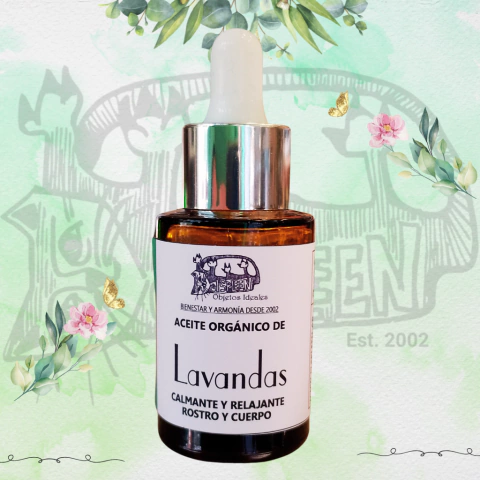 LAVANDA aceite orgánico puro - comprar online