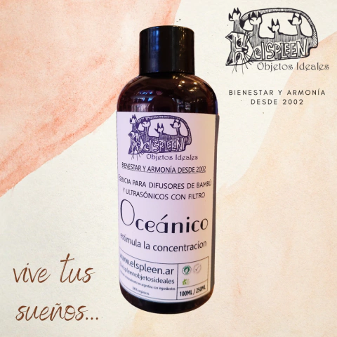 esencia para difusores OCEÁNICO 100 ML - comprar online