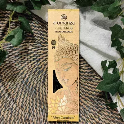 sahumerios Aromanza Tibetanos 8un. PREMIUM LEMMON