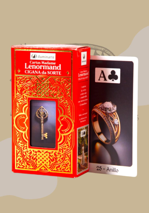 Cartas Tarot Madame Lenormand Cigana Da Sorte ILUMINARTE - comprar online