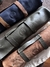 Image of Roll Knife Holder/Embroidered Leather Apron.