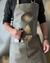 Roll Knife Holder/Embroidered Leather Apron. on internet