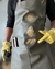 Roll Knife Holder/Embroidered Leather Apron. - buy online