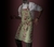 Classic Green Fiori apron. - Cucina Fifi