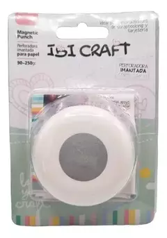 Perforadora imantada para papel- magnetic punch ibi craft -