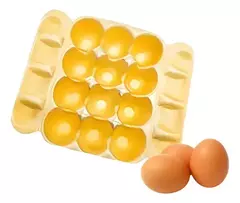 Estuche Para Huevos Maple Amarillo en internet