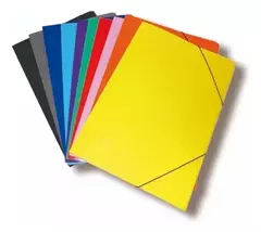 Carpeta Tandil 3 Solapas con elastico color