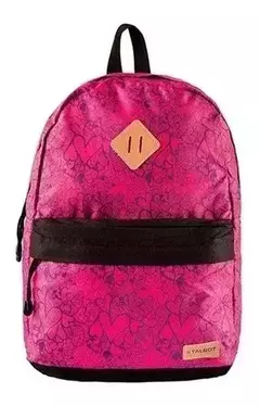 Mochila Espalda Talbot Estampada Graffiti Hearts 43.5