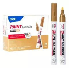 MARCADOR DELI PAINT ACRILICO CUERPO METALICO - comprar online