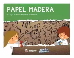 BLOCK DE DIBUJO MURESCO PAPEL MADERA 32.5*25 30 H