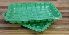 BANDEJA VERDE PARA VERDURA (19,5x15x8x3) x 50u - comprar online