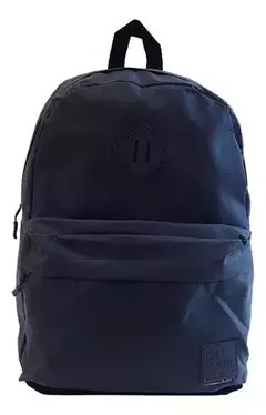Mochila Espalda Talbot Lisa Azul 43,5 cm 2 cierres