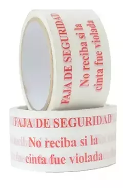 CINTA "FAJA DE SEGURIDAD" 48mm X 50M