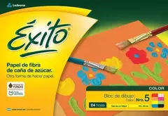 Block de dibujo Exito color N°5 x 24 Hjs