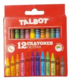 Crayones Talbot x 12 unidades