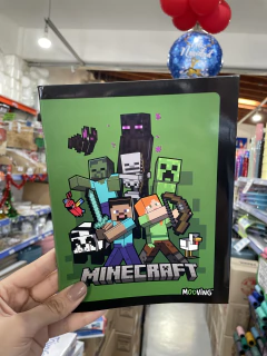 CUADERNO MOOVING T. FLEX X 48 HJS. RAYADO Minecraft - tienda online