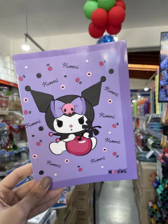 CUADERNO MOOVING T. FLEX X 48 HJS. RAYADO Kuromi - tienda online