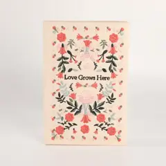 Cuaderno A5 bordado 80 hjs Helen