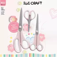 SET TIJERAS IBICRAFT x 3 pcs 21,5/16,5/10 CM - comprar online