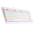 Teclado Gamer Redragon Dark Avenger Rainbow Mecânico Branco Switch Red - K568W-R (PT) RED -5922 na internet