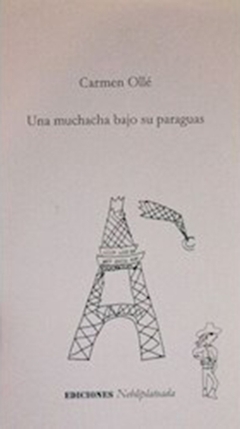Una muchacha bajo su paraguas