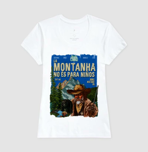 Camiseta La Montanha no és para Niños na internet