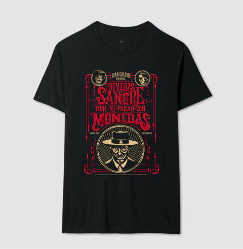Camiseta Dívidas de Sangre na internet