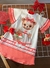vestido fly tech vermelho e branco - comprar online
