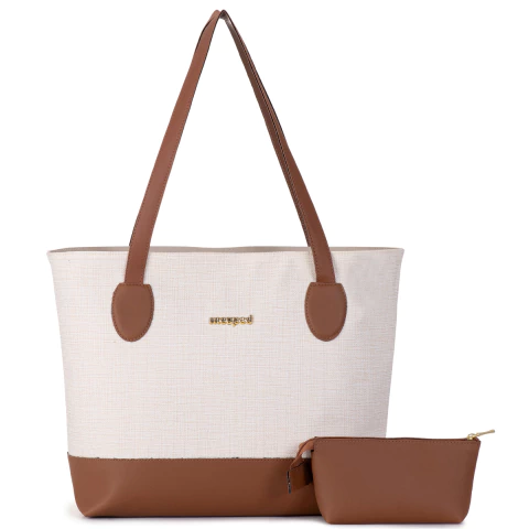 Bolsa De Praia Feminina Sacola Grande de Ombro com Necessaire Verão Piscina Clube - comprar online