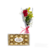 Rosa Decorada com Chocolate Ferrero Rocher 150g